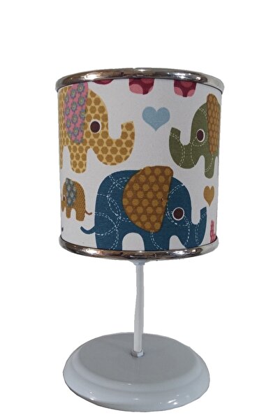 ONAY M غطاء من نسيج الفيل لغرفة النوم وغرفة الأطفال وغرفة الطفل مصباح طاولة