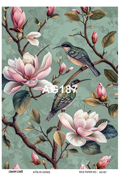 LİNEART LineArt Pirinç Dekopaj Kağıdı LA-AG187