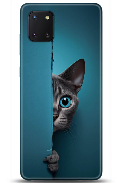 Noprin Samsung Galaxy Note 10 Lite / A81 Case Hd Printed Case - Mastermind Se...