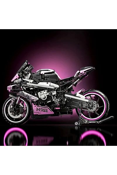 LEGO Cyber Racing Motorcycle 1:5 Scale 1985 Parted Building Block with Communicating Toy's Gift 6+ Years Old