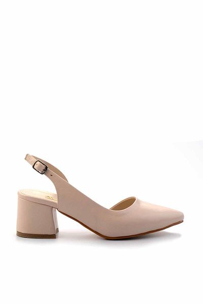 Bambi Pantofi clasici cu toc de damă bej K 01471060209