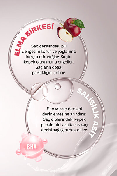 Urban Care No.1 Expert Apple Cider Kepek ve Yağlanma Karşıtı Peeling Şampuan-200g-vegan