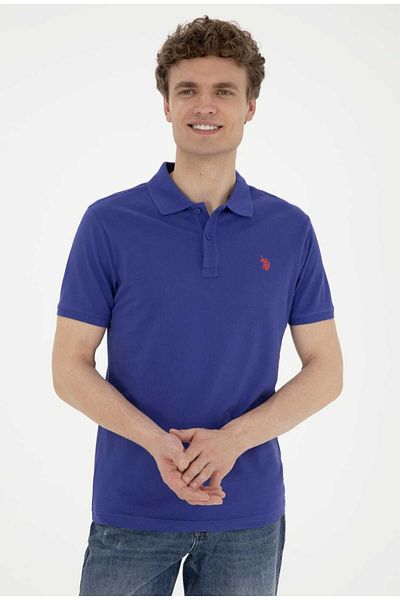 U.S. Polo Assn. Ανδρικό μπλουζάκι με λαιμόκοψη Polo Basic