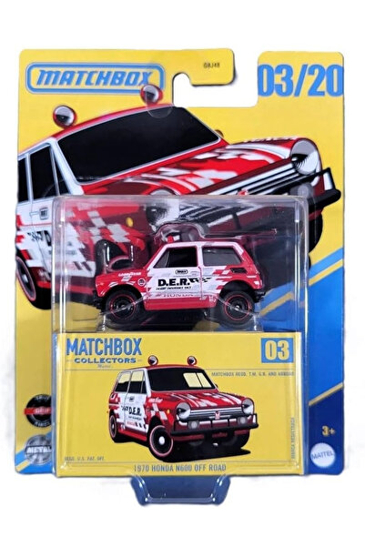 HOT WHEELS Matchbox Koleksiyon Araçlar Gbj48 - JCL34 1970 HONDA N600 OFF ROAD