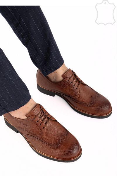 GÜR MODA AYAKKABI Oxford Model Style Zilnic Confortabil Pantofi Negri Clasici