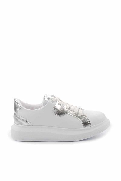 Bambi Λευκό Γυναικείο Sneaker Κ 01179086009