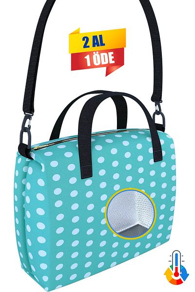 Arnee Thermal Insulated Thermal Meal Carrying Bag Mother Baby Bag Children's Baby Feeding Bag with Thermos