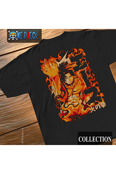 SHINOBIX تي شيرت ون بيس أنمي د. إيس كبير الحجم