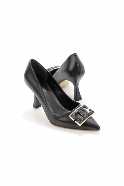Bambi Pantofi cu toc clasici de damă negri K 01196001509