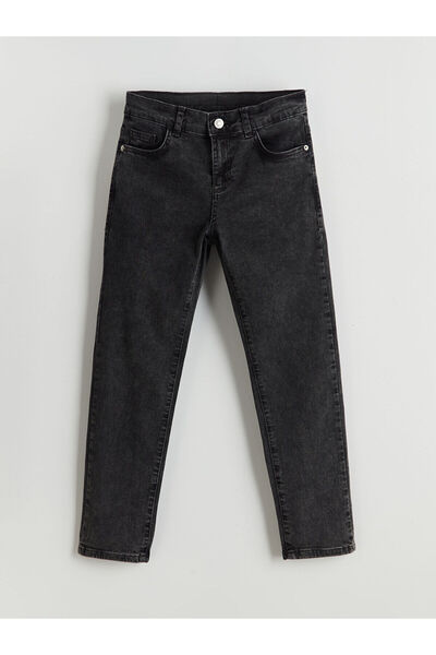 LC Waikiki Elastische Jungen-Jeanshose mit verstellbarem Bund S59501Z4NVY