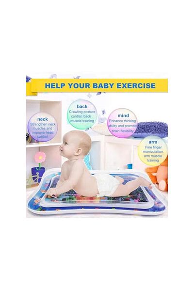 HSM Water Mat for Baby, Inflatable, Infant and Toddler Baby