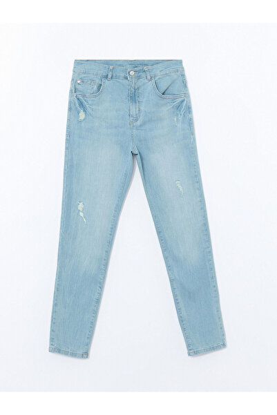 LC Waikiki Pantaloni de jeans pentru băieți cu talie elastică reglabilă - S52...