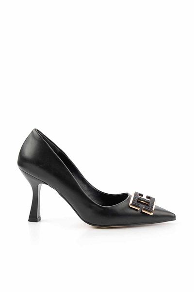 Bambi Pantofi cu toc clasici de damă negri K 01196001509