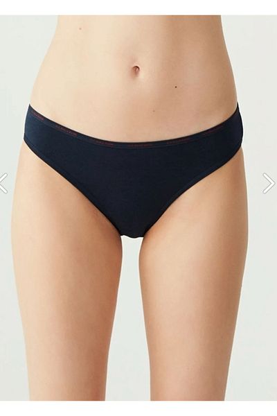 U.S. Polo Assn. Women'S, Licensed, Uspa, 47% Modal, 47% Cotton, 6% Elastane, Low Rise 5'Li Panty/Slip