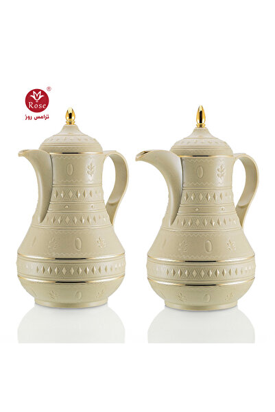 Rose RS-712-Tea and coffee thermos set consisting of 2 rose thermoses, 1 lite...