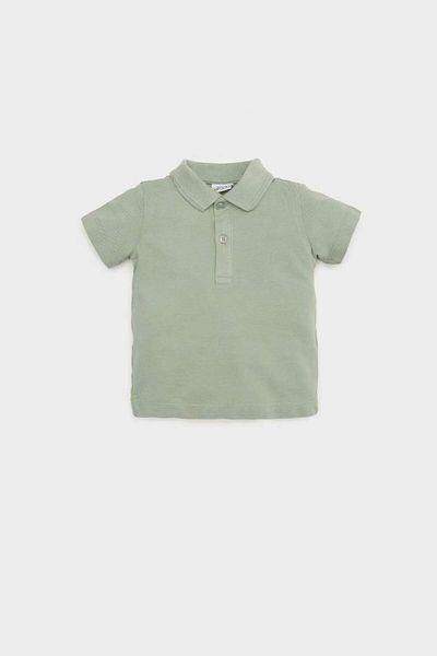 DeFacto New Season Baby Boy Pique Short Sleeve Polo Basic Plain T-Shirt