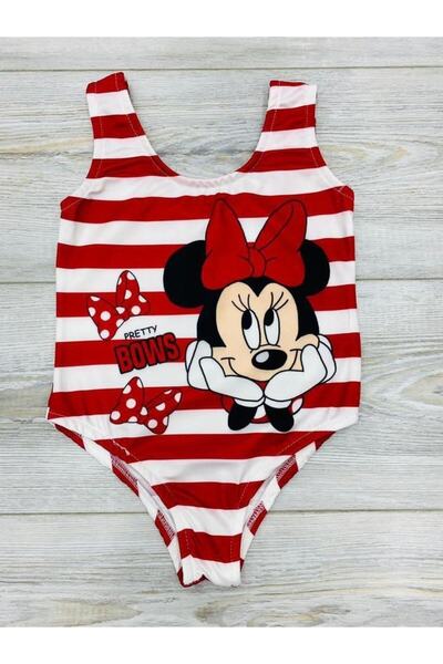 Pink Hippo Kids Baskı Detaylı Kız Mayo