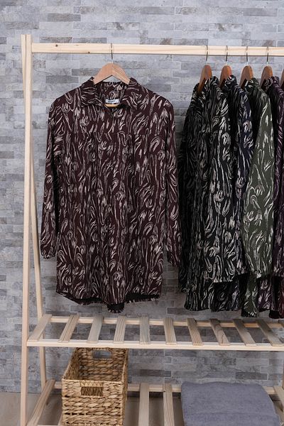 MUSTÜN Seasonal Patterned Shirt