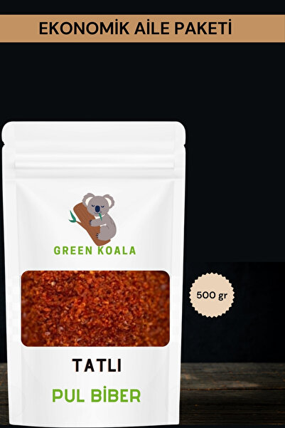 Green Koala Tatlı Pul Biber İpek 500 Gr