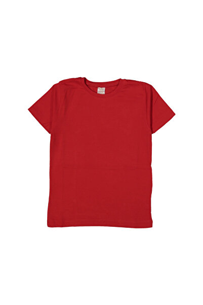 ESKİŞEHİR YUMURCAK Solid Color Short Sleeve Cotton Bady