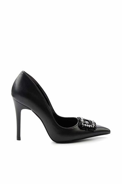 Bambi Black Women's Classic Heeled Shoes K01418040009