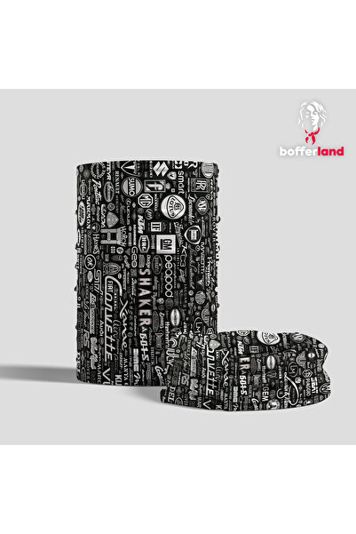 bofferland دراجة نارية برتقالي باندانا - نسيج مقاوم للرياح للجنسين قابل للتنف...