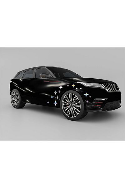 MS Major Selection Mașină Auto Model nou Set stea cu 4 colțuri 15 bucăți 4 dimensiuni diferite 4 opțiuni de culoare diferite