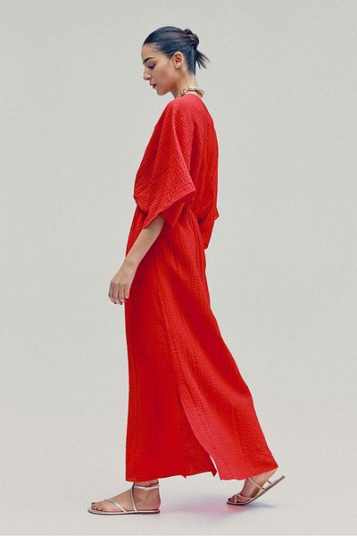 H&M Waisted kaftan dress