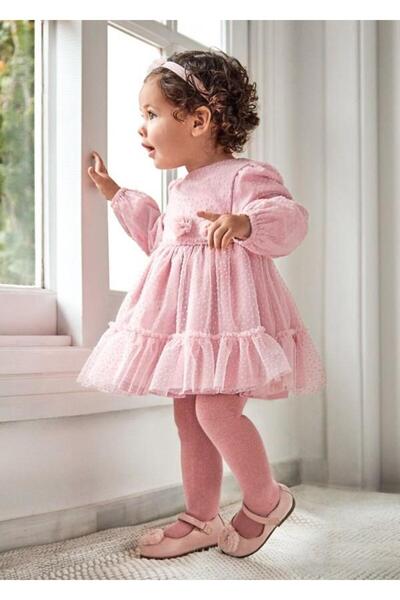 MAYORAL Rochie pentru fetiță din tul roz