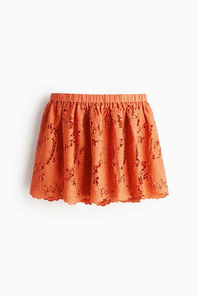 H&M Broderie anglaise skirt