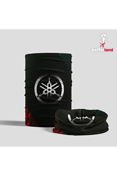 bofferland دراجة نارية برتقالي باندانا - نسيج مقاوم للرياح للجنسين قابل للتنف...
