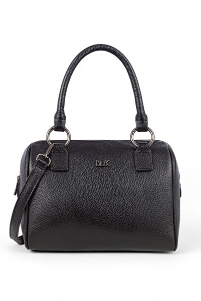 Bilik Deri Siyah Kadın El Çantası BLM 1144