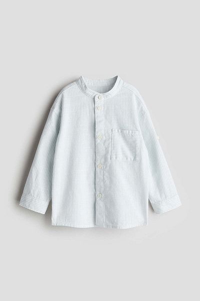 H&M Cotton grandad shirt