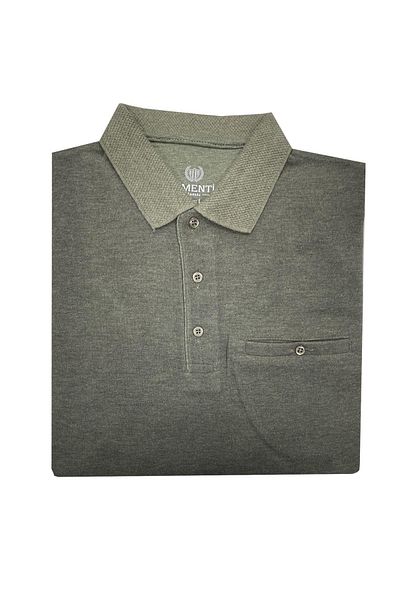 CLASSİCS MEN Ανδρικό πουλόβερ με γιακά πόλο Regular Fit-7135