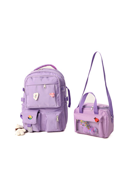 QUOVO Kore Tarzı Ortopedik Özel Tasarım Çok Cepli Su Geçirmez Yeni Aksesuarlı...