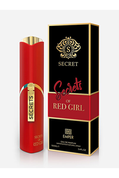 Emper عطر أسرار الفتاة الحمراء أو دو برفوم، 100 مل
