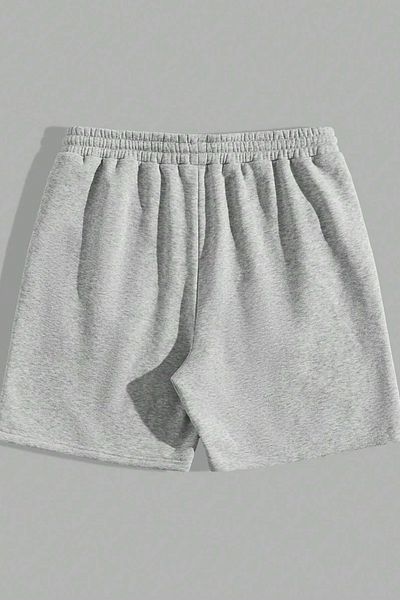 NAKRUF Men's Regular Summer Gray Shorts & Bermuda