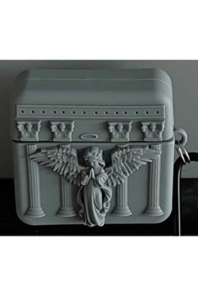 shop AirPods 4Th Generation/Anc Compatible Figured Silicone Case Praying Angel