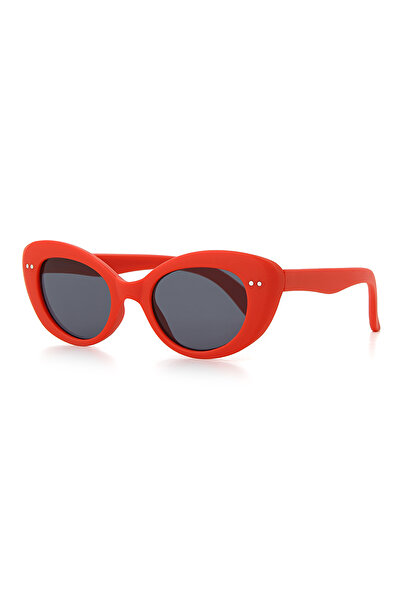 Zzla Girl's Red Children's Sunglasses with Uv400 Protection