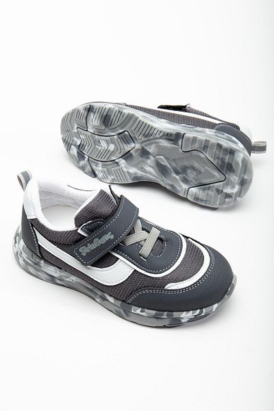 Dilimler Ayakkabı Şiringenç Orthopedic Boy's Sports Shoes Smoked Velcro Anorak Material