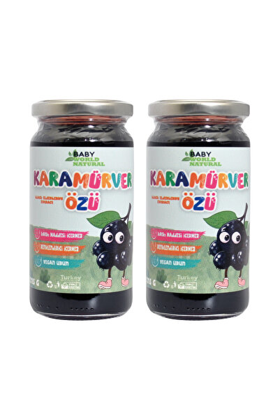 Baby World Natural 2'li Karamürver Özü Seti 315 Gr x 2