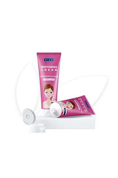 GLOW GİRL جلو كريم مبيض ومنعم للوجه والجسم بالحليب والفواكه 100 مل
