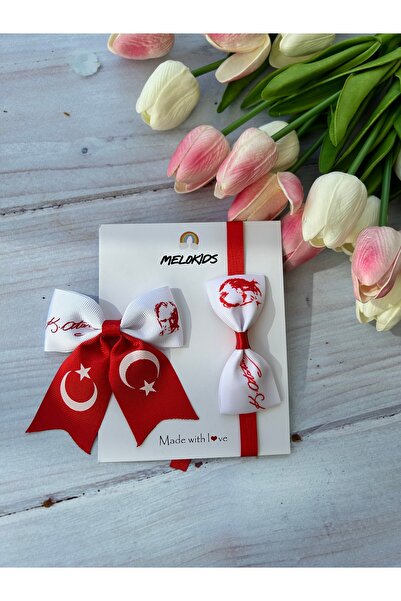 MeloKids 23 April Ribbon Buckle and Bow Tie Set