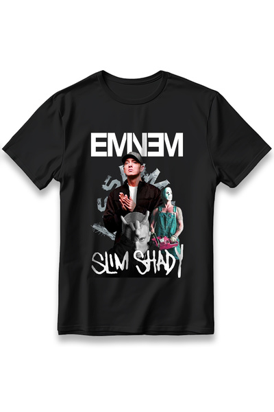EZG Business Μπλουζάκι Eminem S.Shady με στάμπα, υπερμεγέθη, unisex, 100% βαμ...