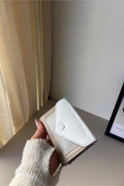 Yuka Atelier Çok Renkli Bölmeli Orta Boy Suni Deri Cüzdan