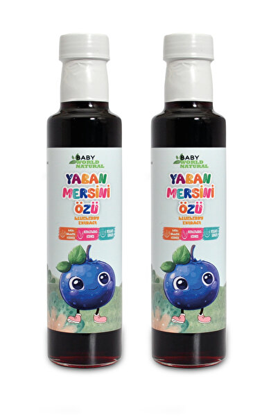 Baby World Natural 2'li Yaban Mersini Özü Seti 350 Gr x 2