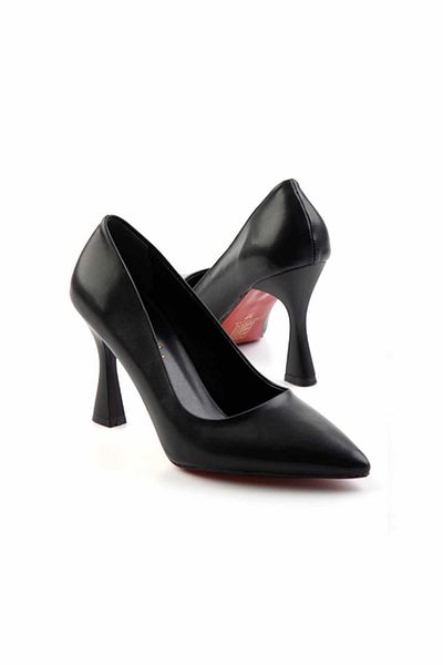 Bambi Black Women's Classic Heeled Shoes - K 01038005509