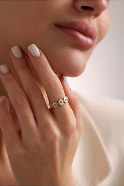 Sembol Gold Vintage Altın Yüzük