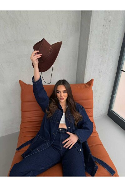 MEECY Női prémium 2 részes farmer öltöny