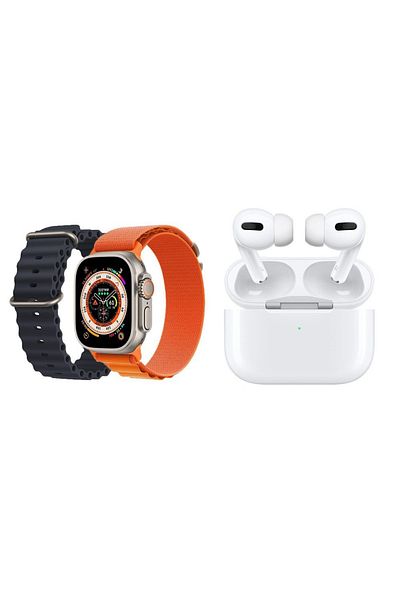 Bastec Ultra 8 Smart Watch + Bastek AirPods Pro